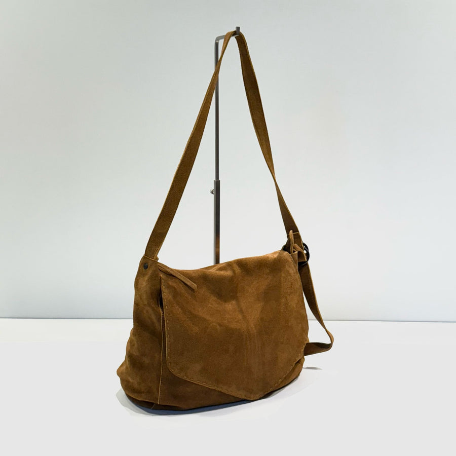 S5-8803 Borsa Tracolla Camoscio Brown 746