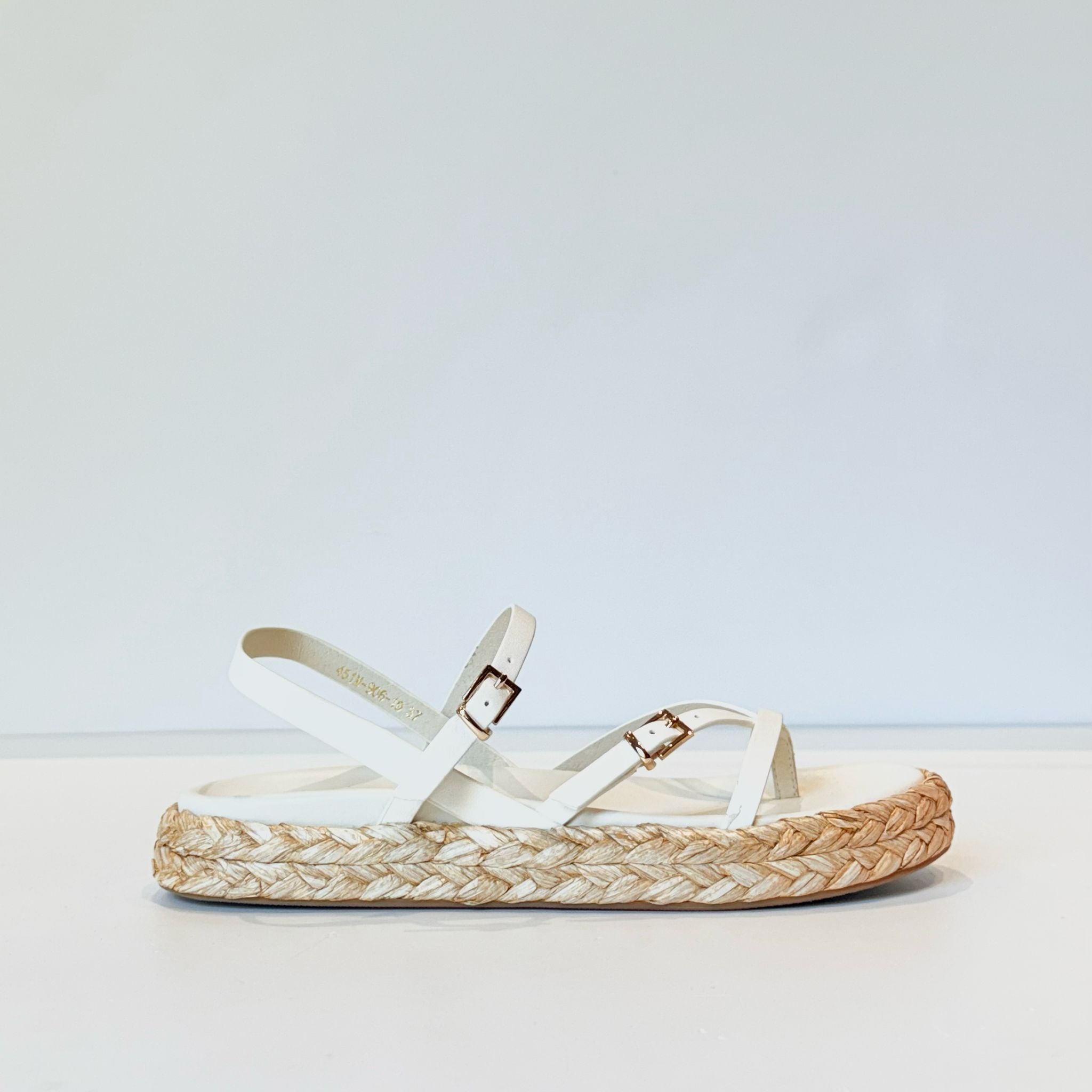 S5-906-19 NINA Sandalo Infradito OffWhite