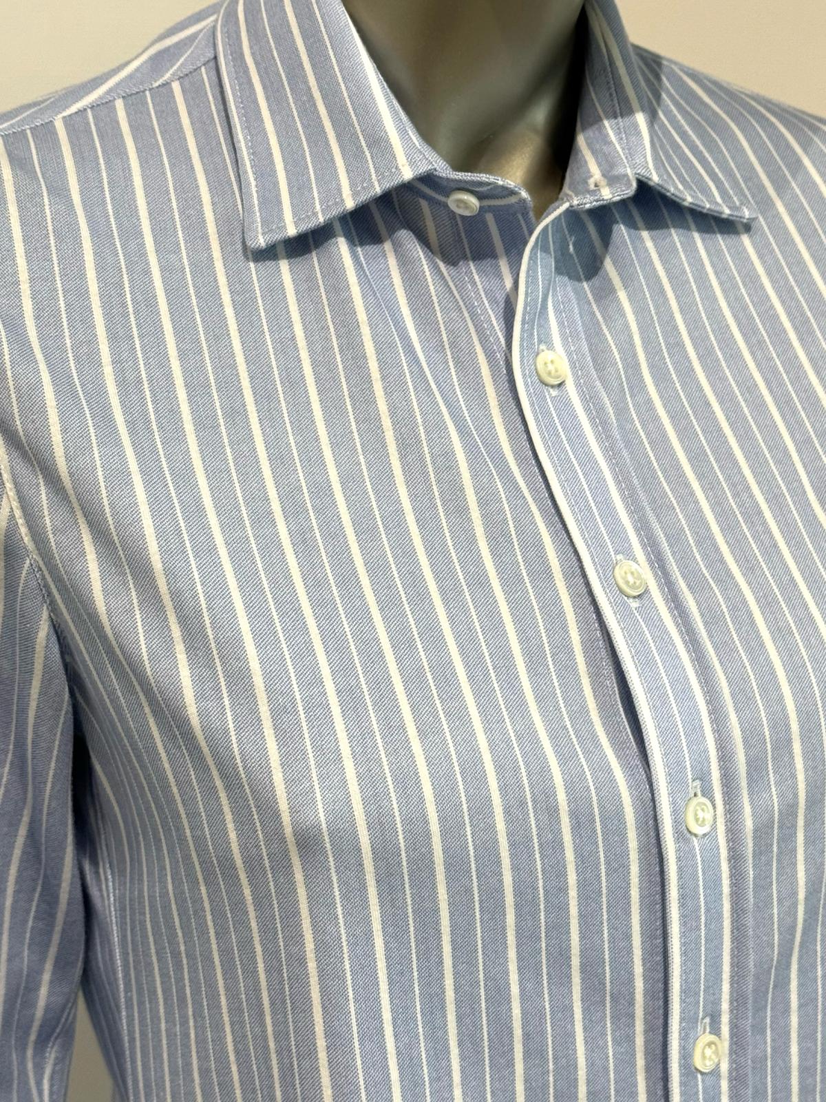 SD5-3463 Camicia a Righe Popeline Hazy Woman