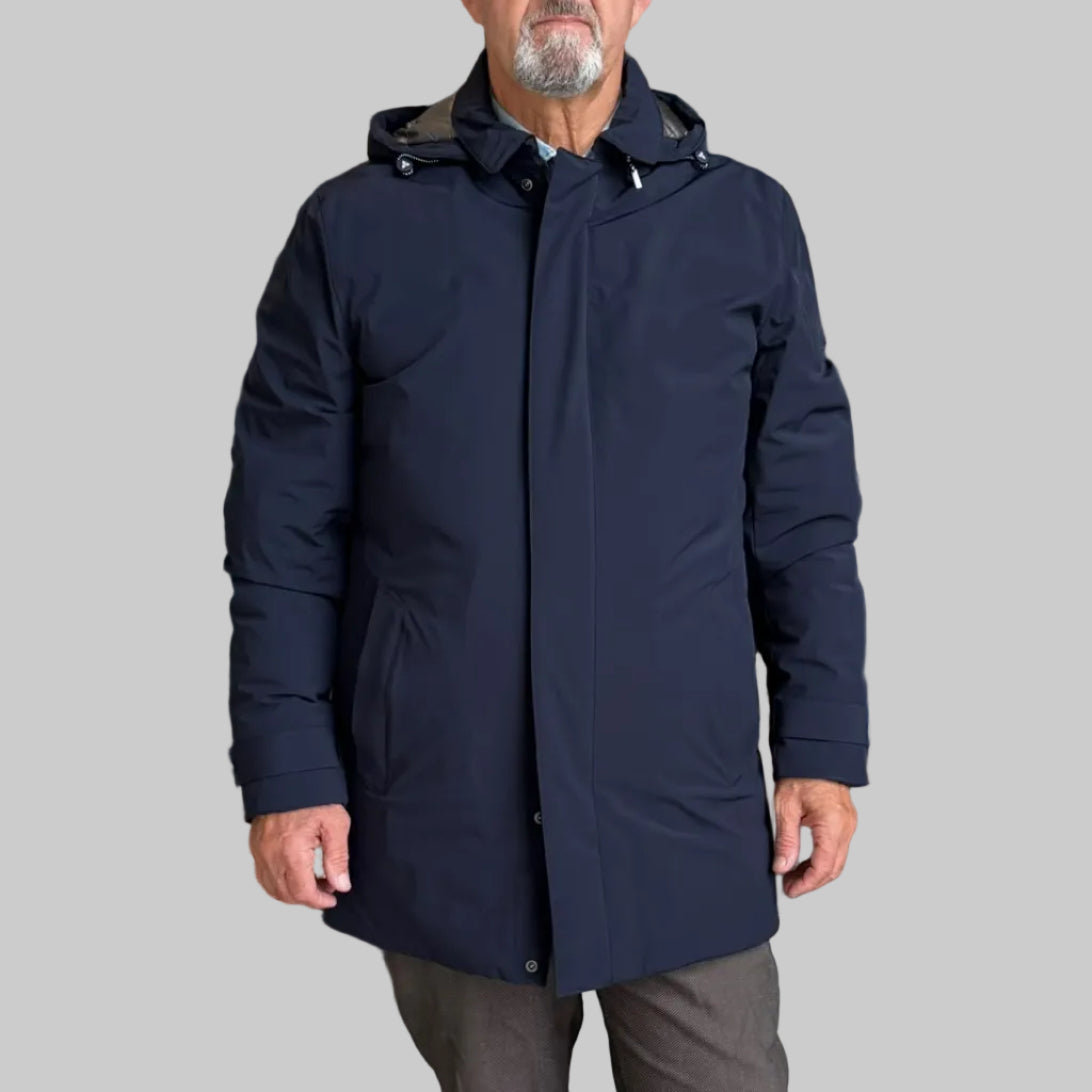 W6-0007 Trench Piuma Blue Man