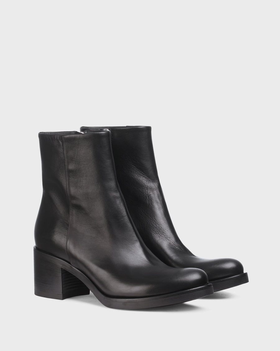 W5-9515 Tronchetto Zip Glove Nero