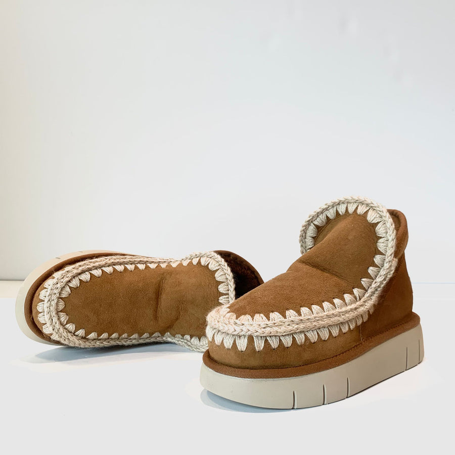 W4-ESKIMO Bounce Sneaker Cognac