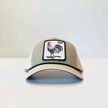 Cappello Canvas Rooster Creme