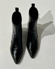 W5-90049 Stivaletto Texano Stretch Nero