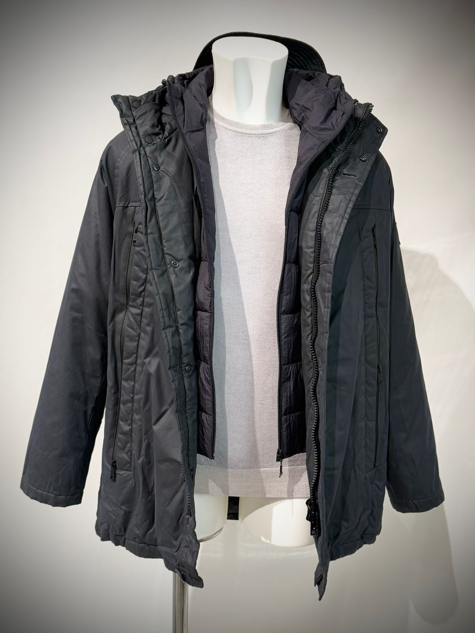 UW4-PAPERJK Giaccone Cerato Dark Blu Man