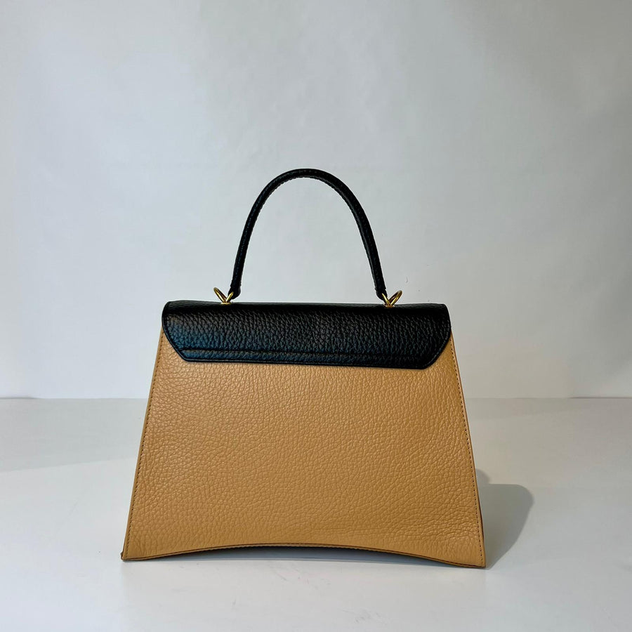 W5-6790 ARCO Borsa Large Zod Mandorla Nero