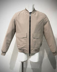 W5-0060 BOMBER ZIP Tasconi Beige Man