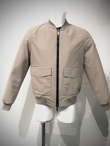 W5-0060 BOMBER ZIP Tasconi Beige Man
