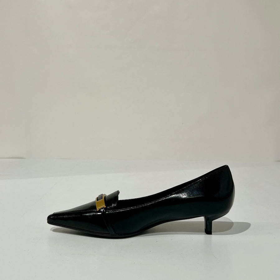 W5-2750 Mocassino Pelle Lucida Nero