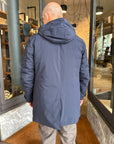 W6-0007 Trench Piuma Blue Man