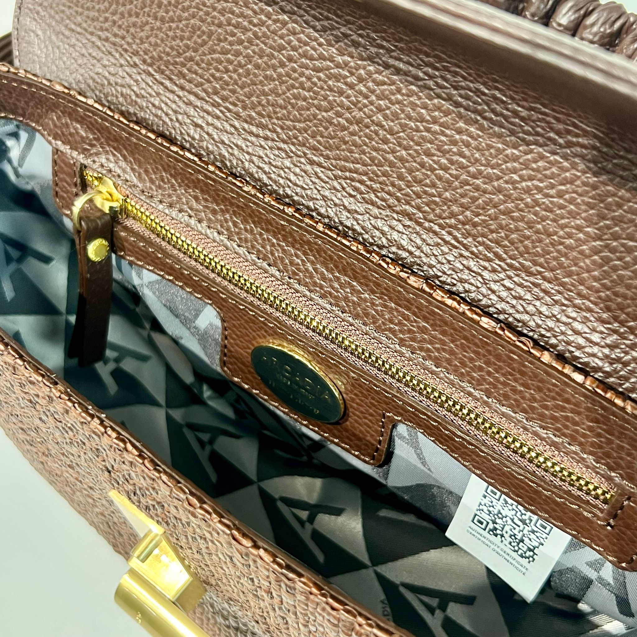 S6-4939T MOON Borsa Small Raf Doll Cognac