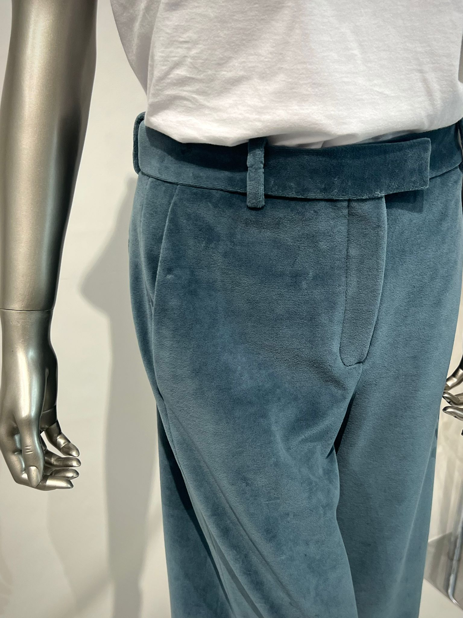 WD4-FD3180 Pantalone Masculine Velour Mineral