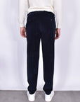 WU3-4043 Pantalone Corduroy Velluto Dark Navy Man