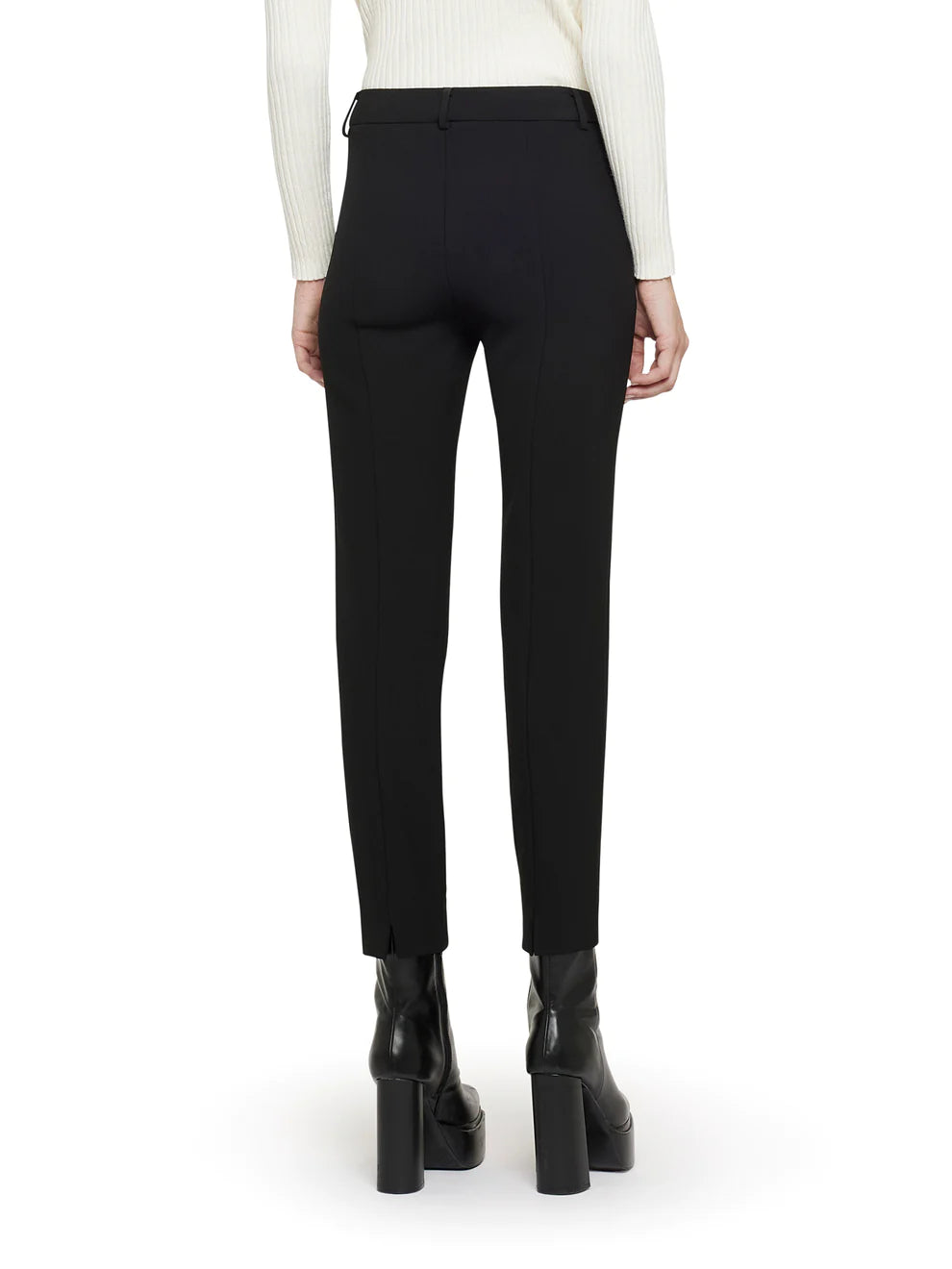 W4-PA028 Pantalone Sigaretta Nero