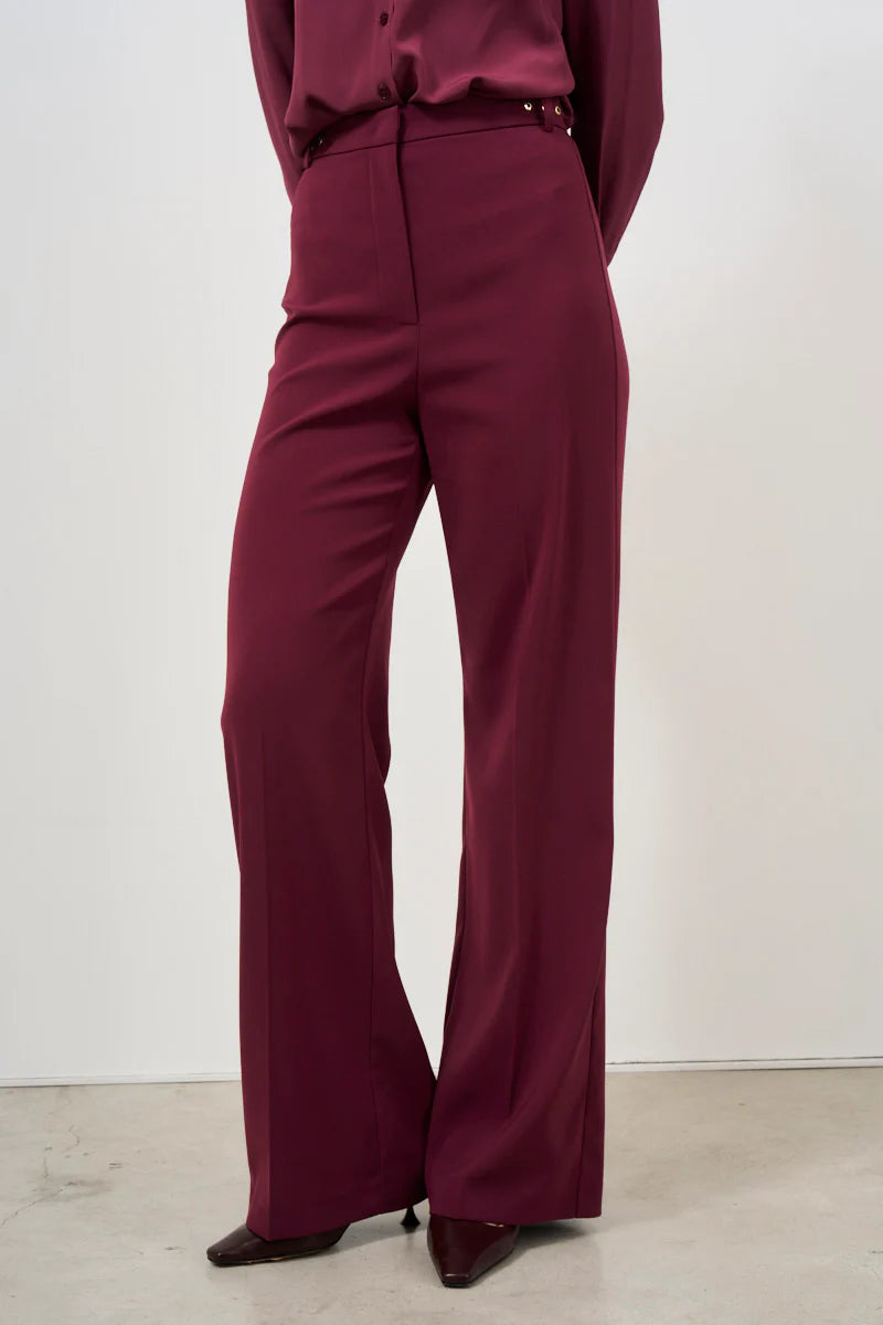 W4-8P0653 Pantalone Essential Plume