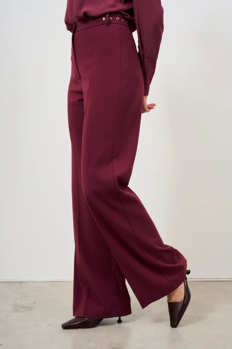 W4-8P0653 Pantalone Essential Plume