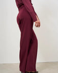 W4-8P0653 Pantalone Essential Plume