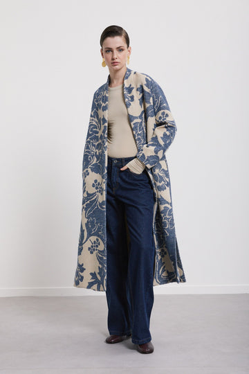 W5-DJ0068 Cappotto Stampato