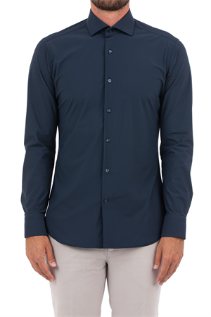 W3-QF0CJE Camicia SkinLike Regular Blu Man