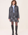 W6-DJ0091 Blouson Grey