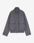 W6-DJ0091 Blouson Grey