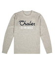 W4-CHALET Maglia Girocollo Grey Melange Man