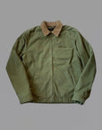 UW4- Trucker Jacket Canvas Plain Army Man