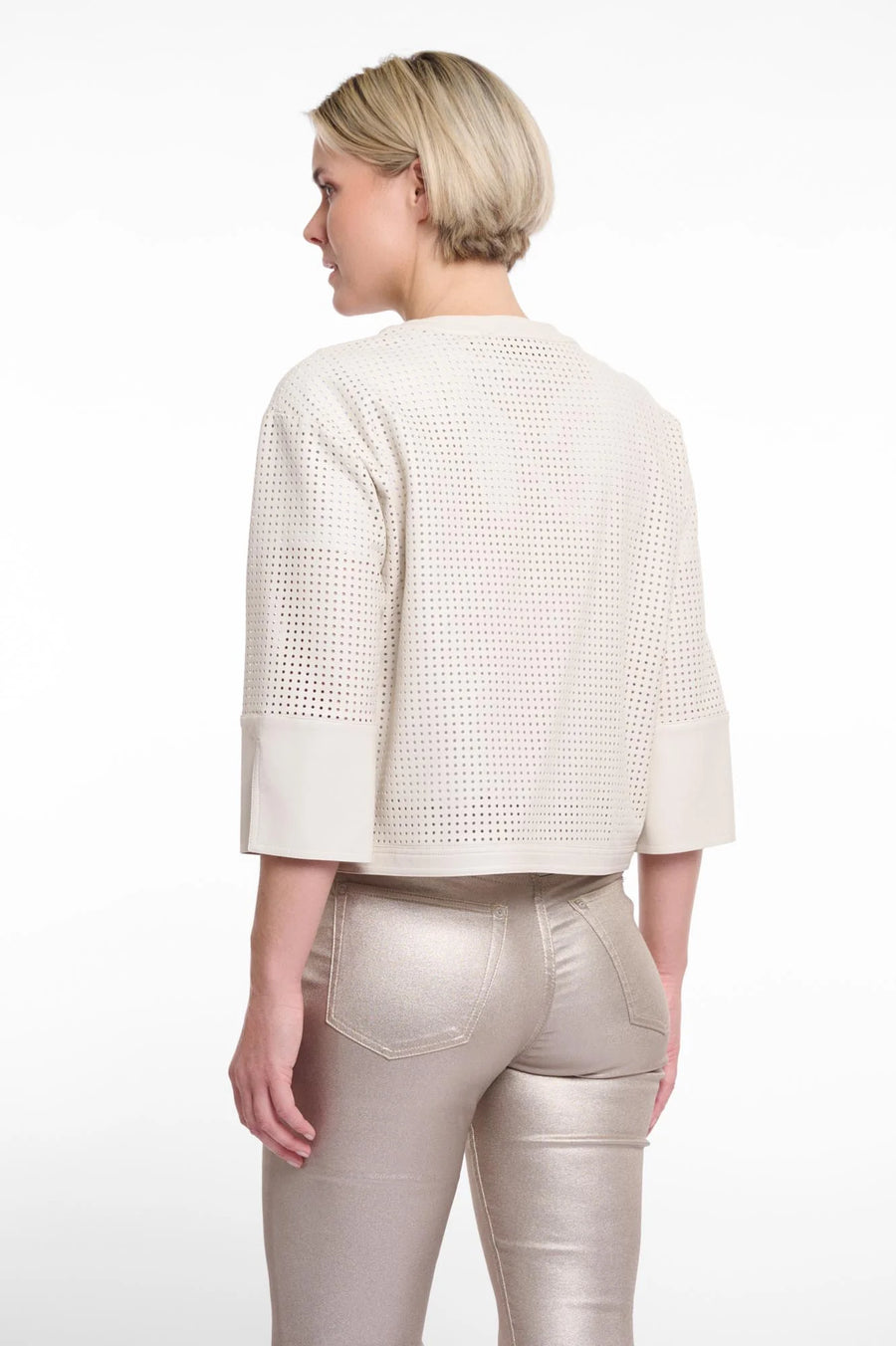S5-ABOU Giacca Traforata Birch