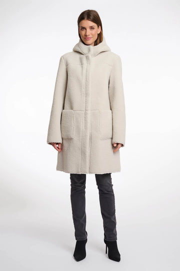W5-ALINA Coat Reversibile Birch