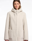 W5-ALINA Coat Reversibile Birch