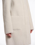W5-ALINA Coat Reversibile Birch