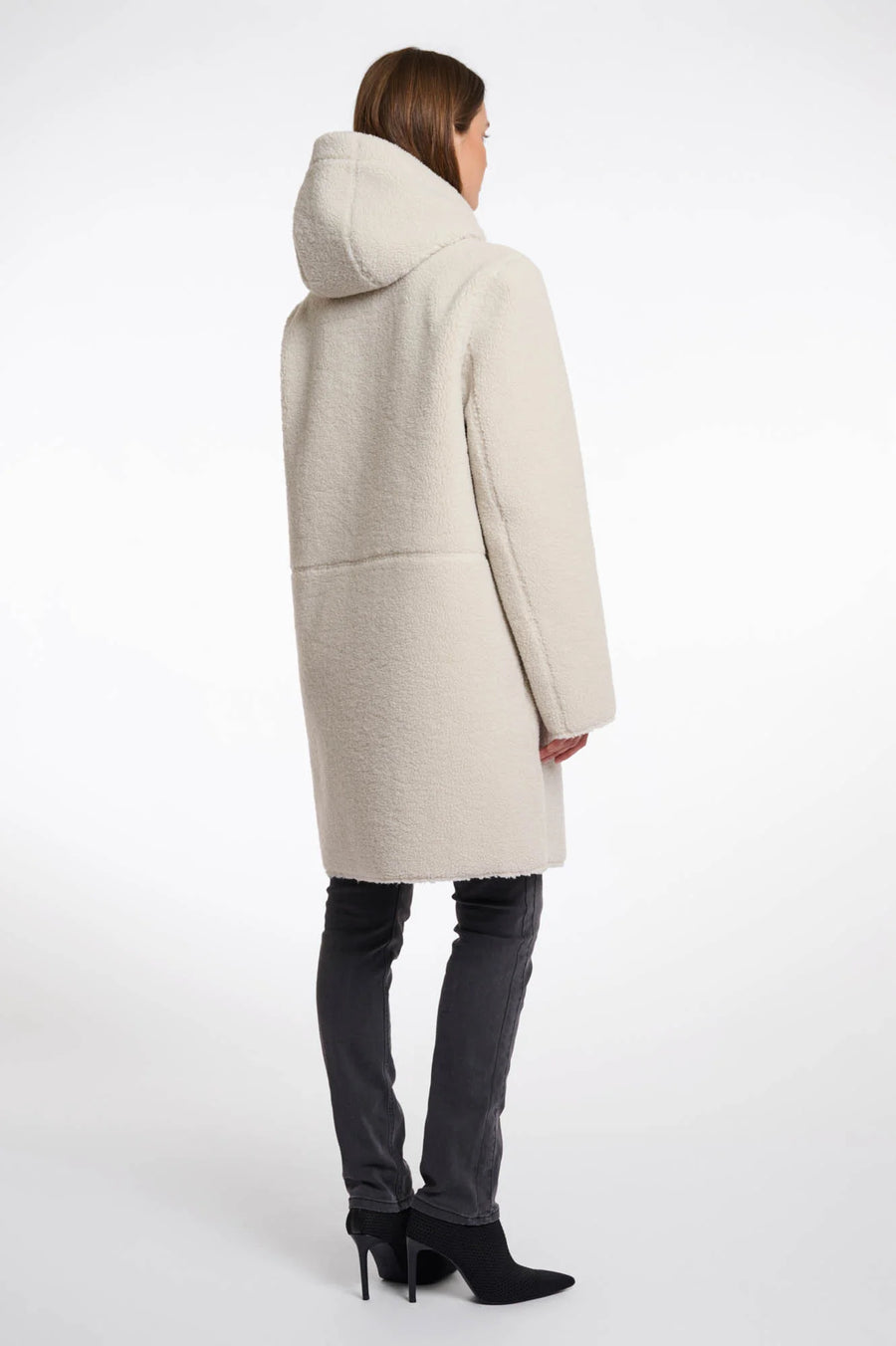W5-ALINA Coat Reversibile Birch