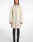 W5-ALINA Coat Reversibile Birch