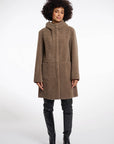 W5-ALINA Coat Reversibile Toffee