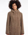 W5-ALINA Coat Reversibile Toffee