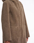 W5-ALINA Coat Reversibile Toffee