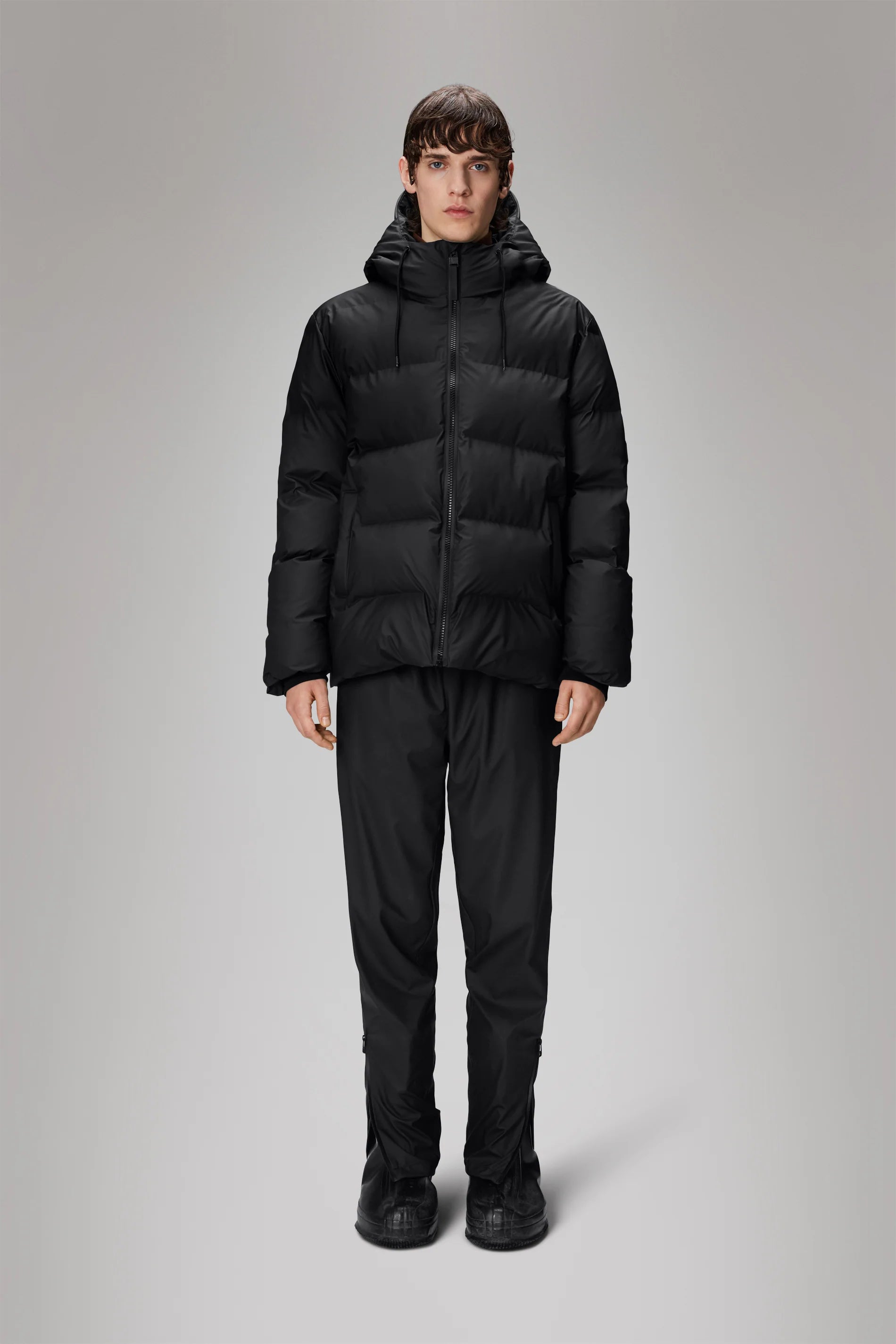 W4-15120 Piumino Alta Puffer Black Man