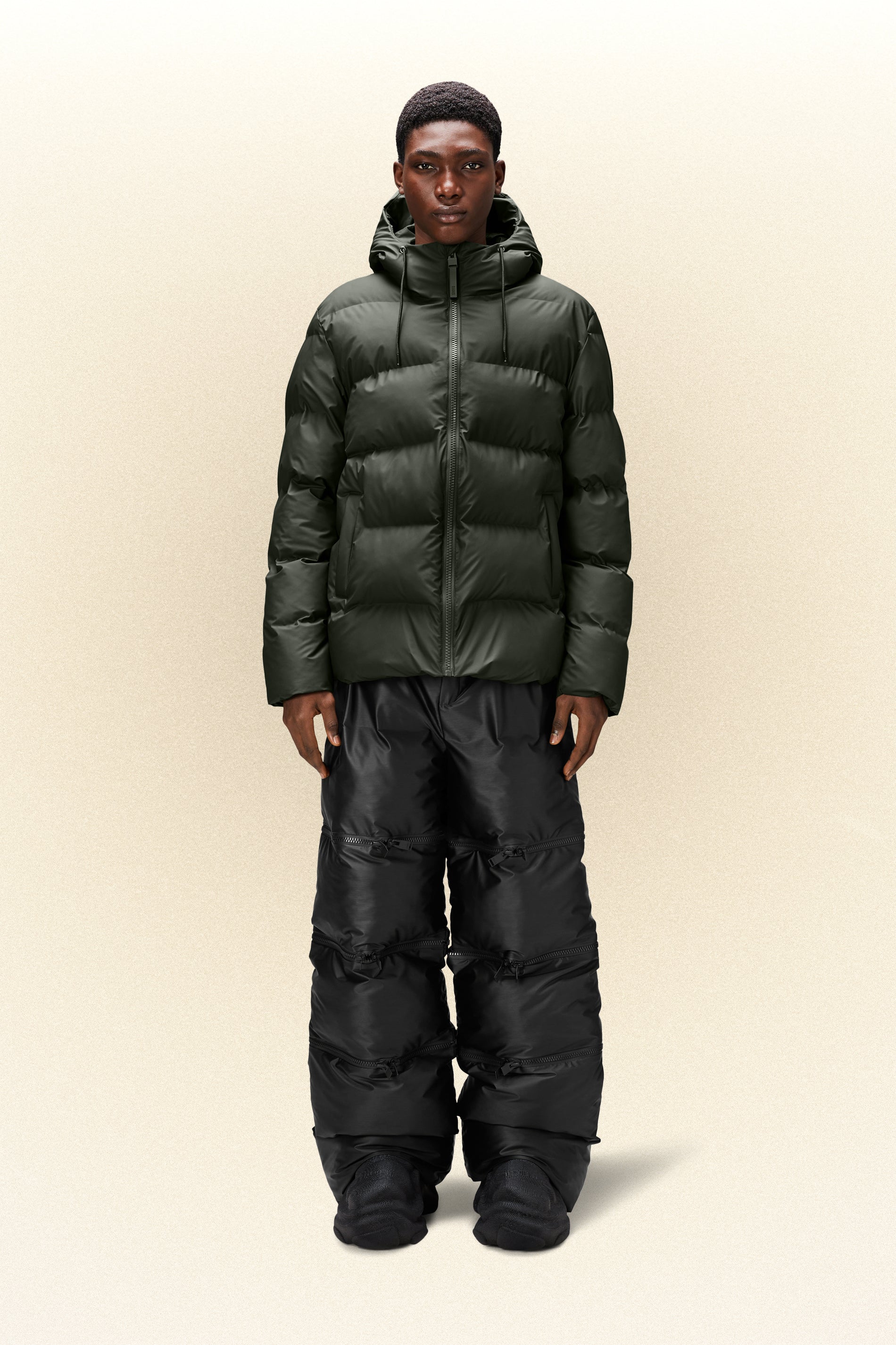 W3-15120 Piumino Alta Puffer Green Man