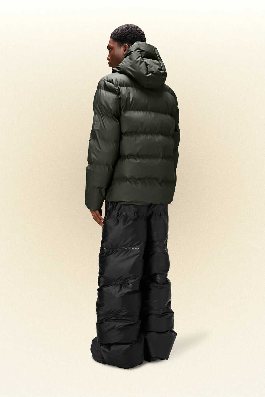 W3-15120 Piumino Alta Puffer Green Man