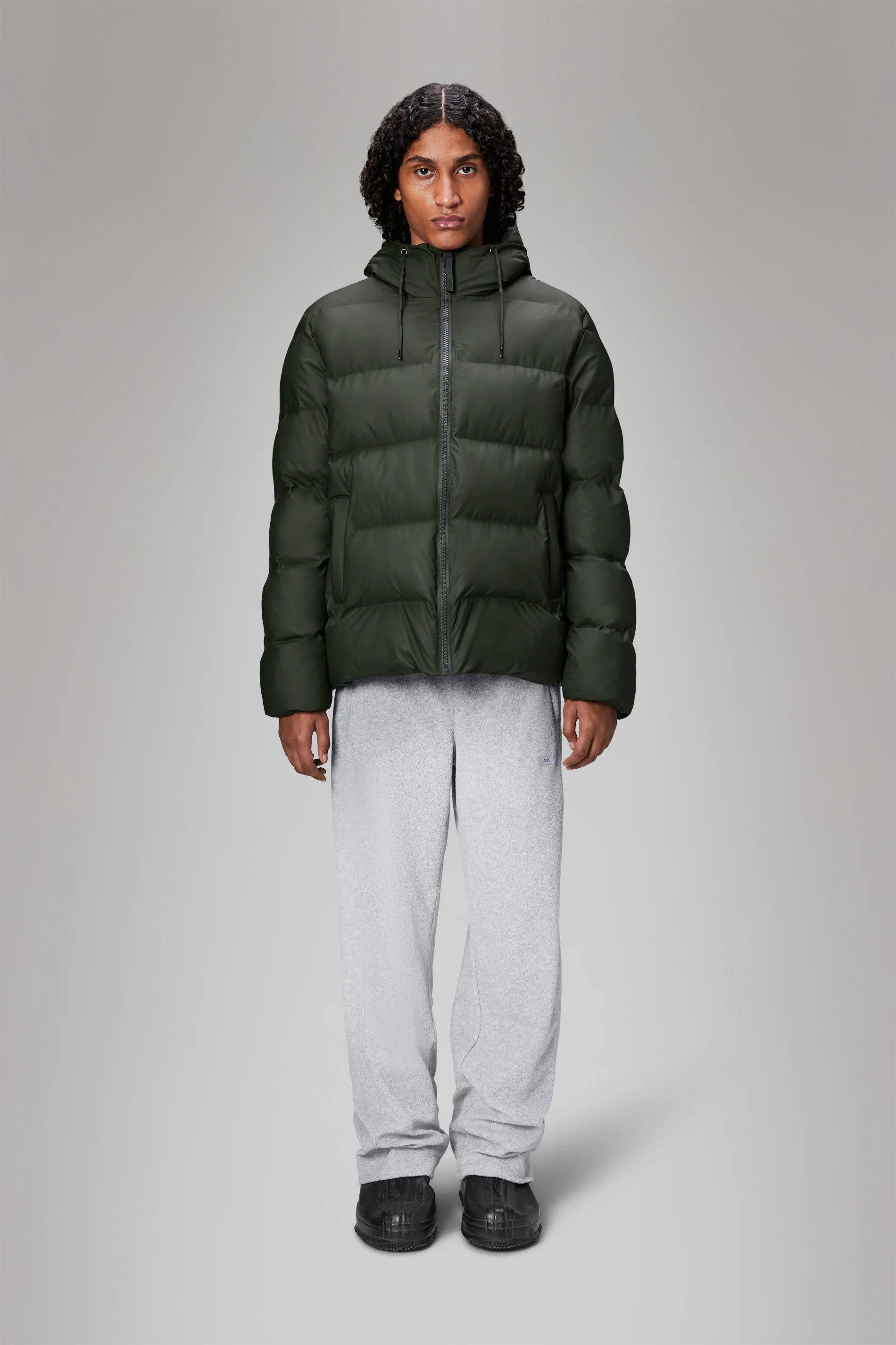 W3-15120 Piumino Alta Puffer Green Man