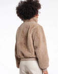 W5-AMBRA Short Jacket Fur OAT