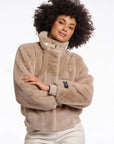 W5-AMBRA Short Jacket Fur OAT
