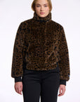 W5-AMBRA Short Jacket Fur Leopard