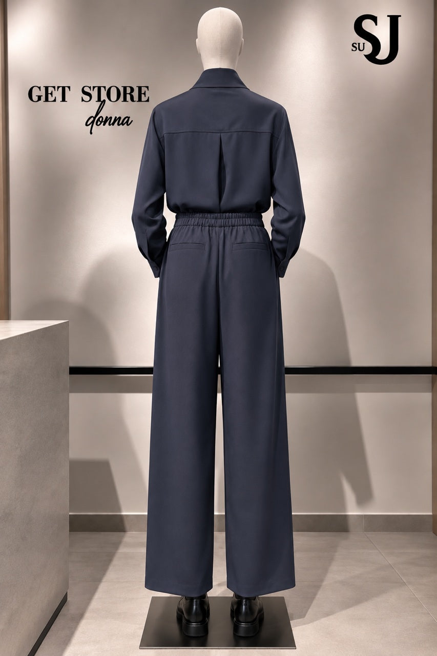 W6-U504 Pantalone Blu