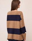 W6-DK9372 Maglione a Righe