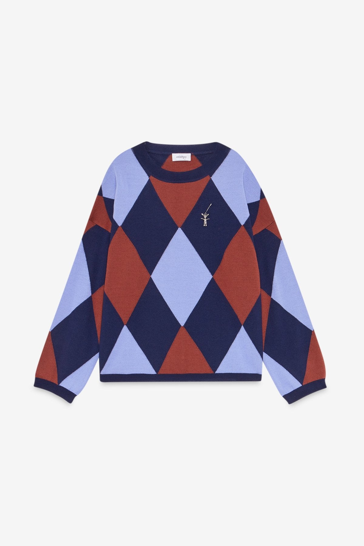 W6-DK9378 Maglia Rombi Variante Unica