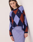 W6-DK9378 Maglia Rombi Variante Unica