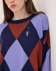 W6-DK9378 Maglia Rombi Variante Unica
