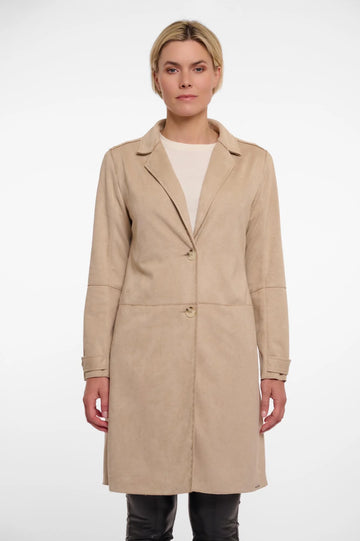 S5-BABICE Cappotto Ecosuede Desert
