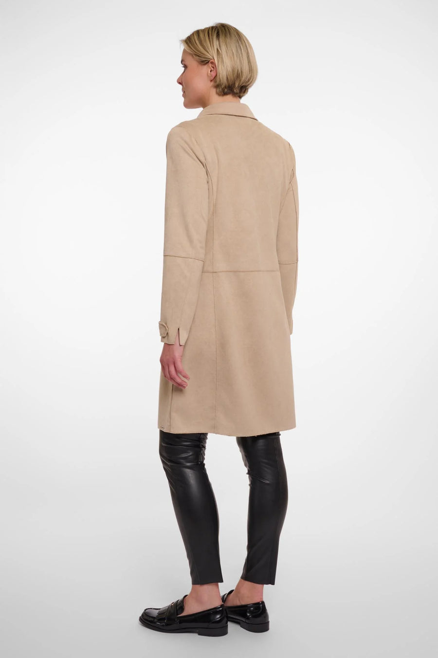 S5-BABICE Cappotto Ecosuede Desert